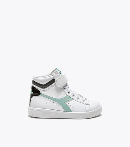 Diadora Game P High Girl Ps White/Black/Icy Morn