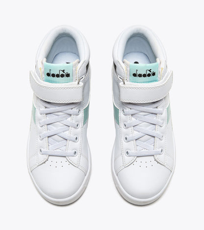Diadora Game P High Girl Ps White/Black/Icy Morn