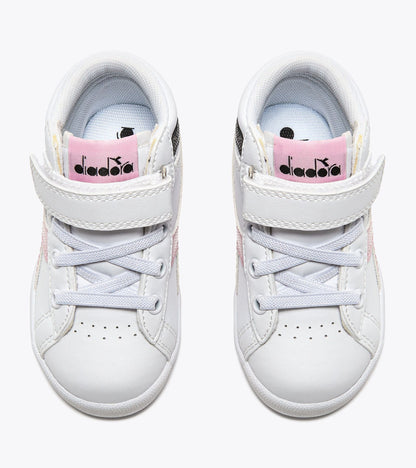 Diadora Game P High Girl Td White/Black/Pink Lady