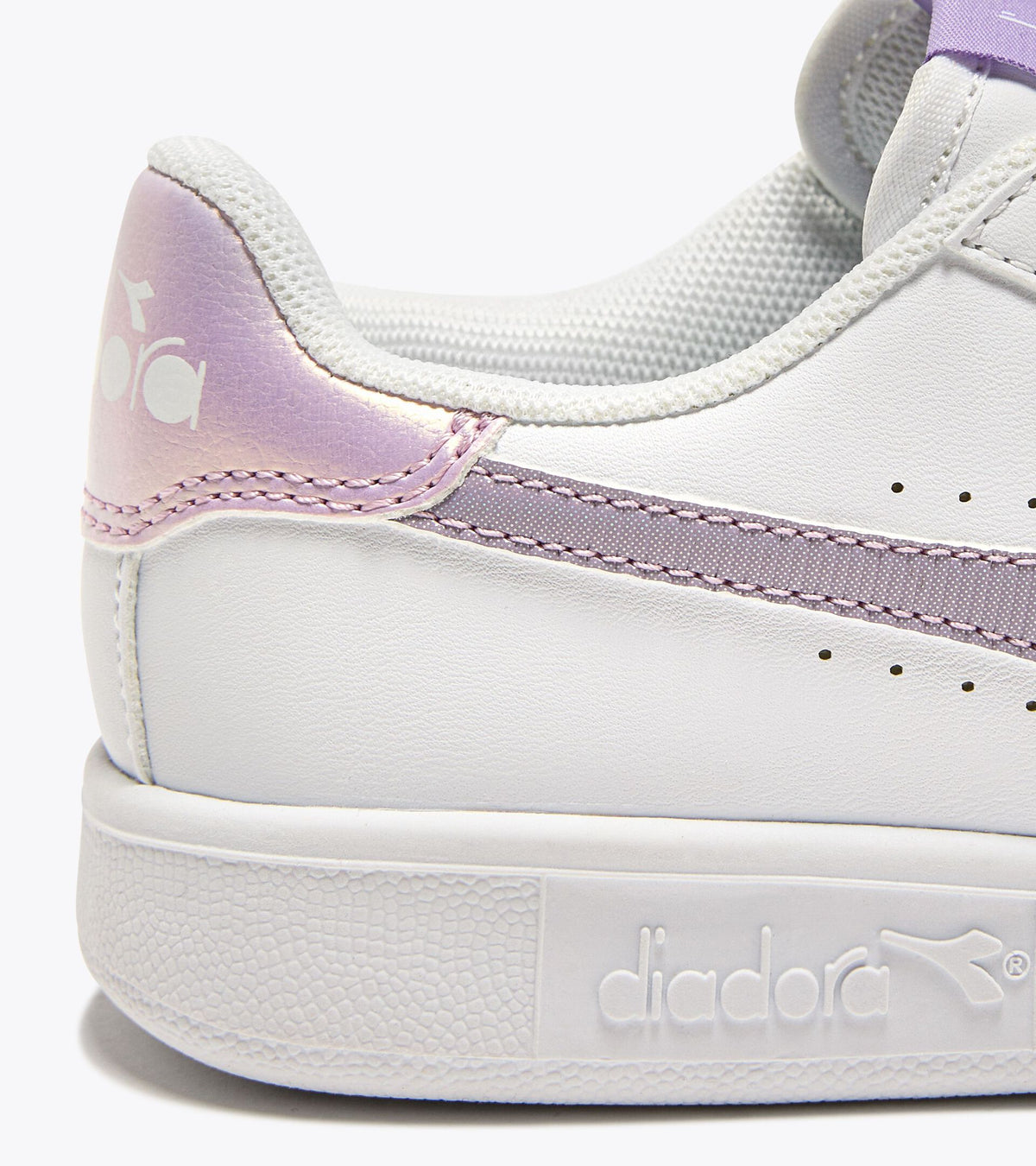 Diadora Game P Ps Girl White/Light Violet