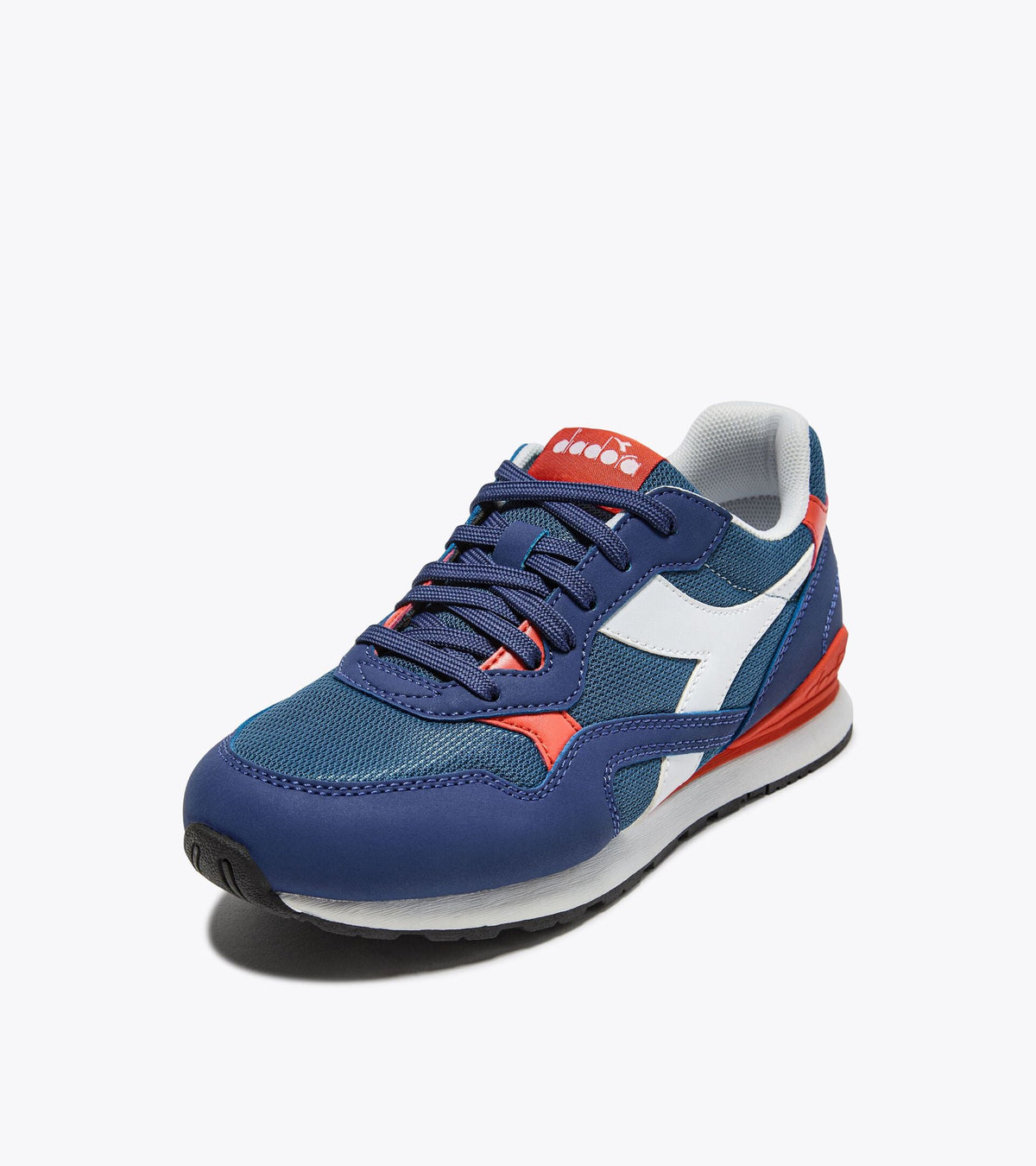 Diadora N.92 Gs Saltire Navy/Mandarin Red