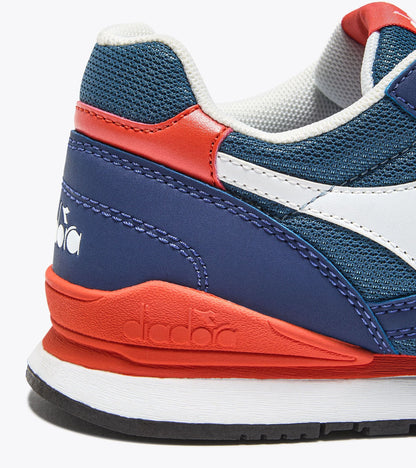 Diadora N.92 Gs Saltire Navy/Mandarin Red
