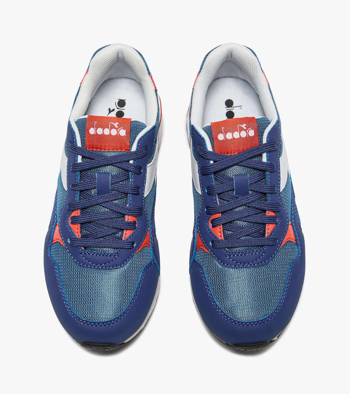 Diadora N.92 Gs Saltire Navy/Mandarin Red