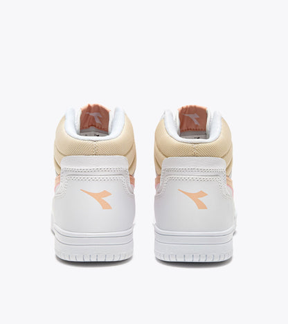 Diadora Raptor Mid Gs White/Peach Parfait