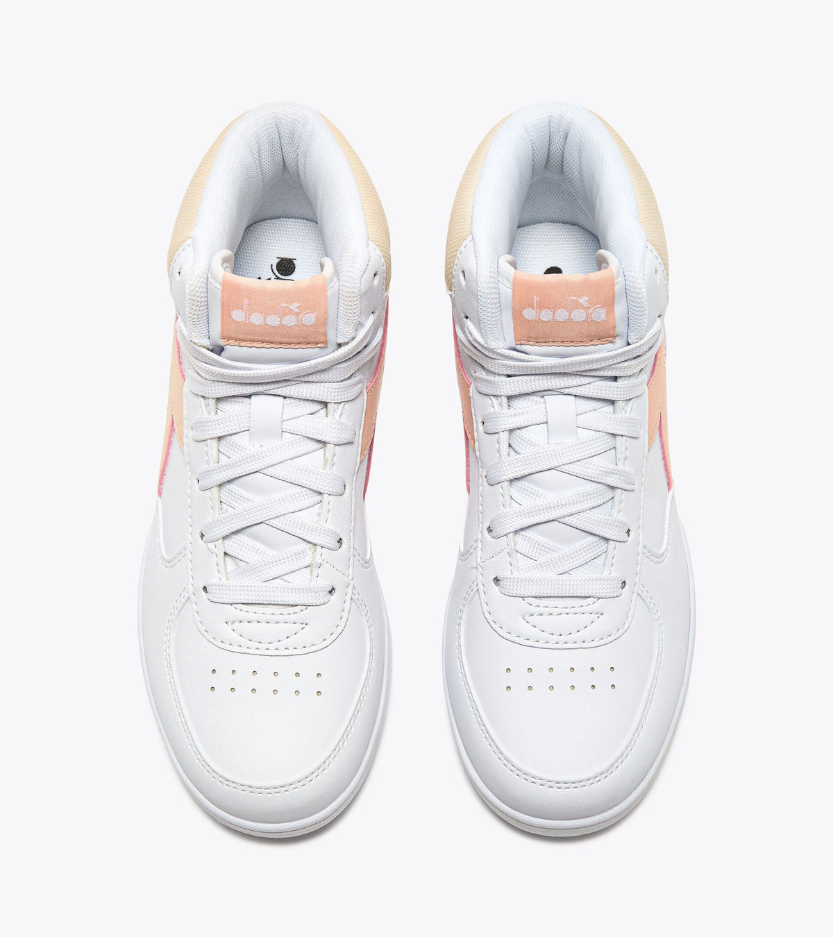 Diadora Raptor Mid Gs White/Peach Parfait