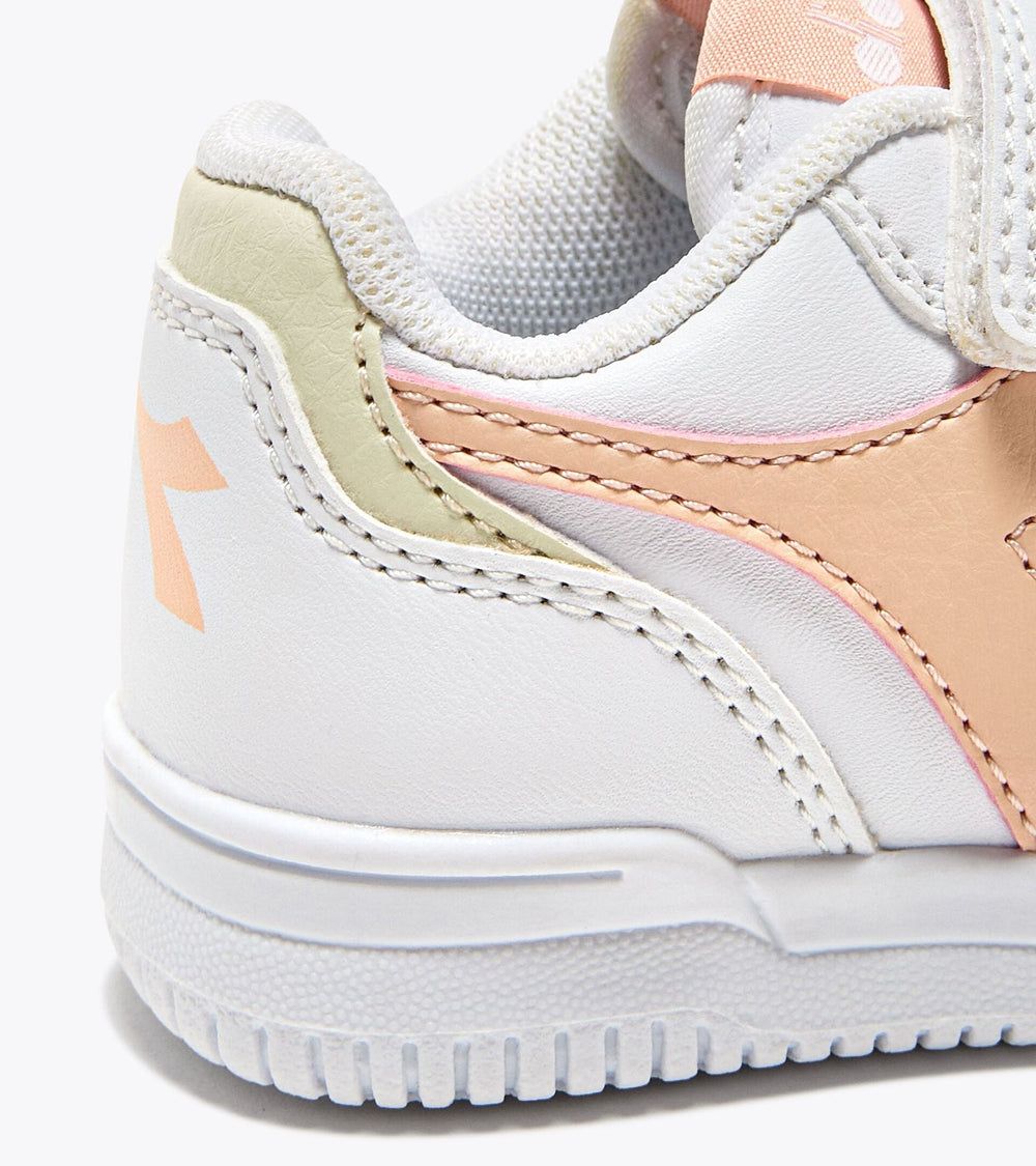 Ship Machine Photo Diadora Raptor Low Td White / Peach India | Kicks Machine