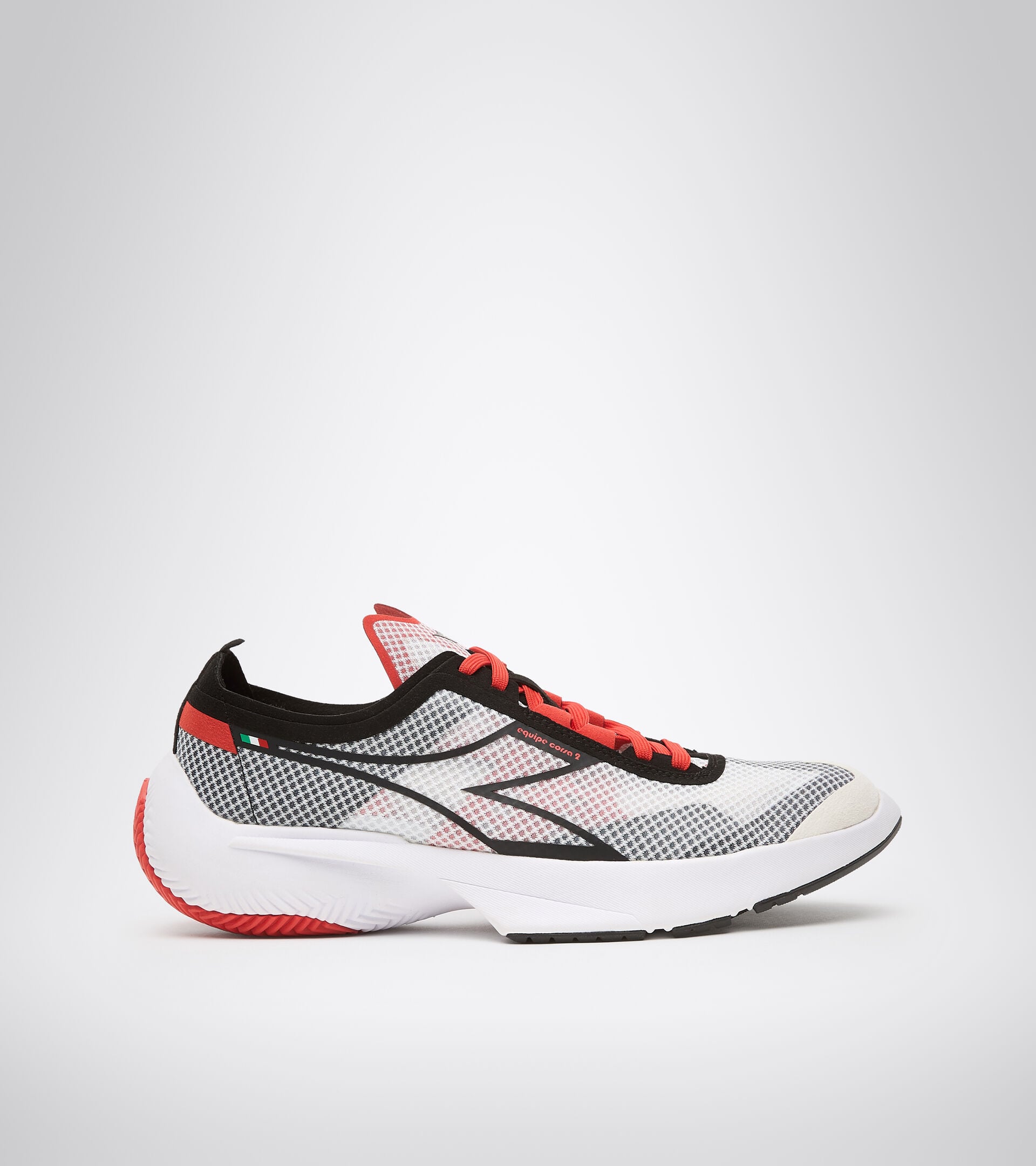Diadora Equipe Corsa 2 White/Black/Fiery Red