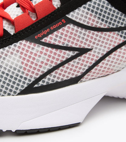 Diadora Equipe Corsa 2 White/Black/Fiery Red
