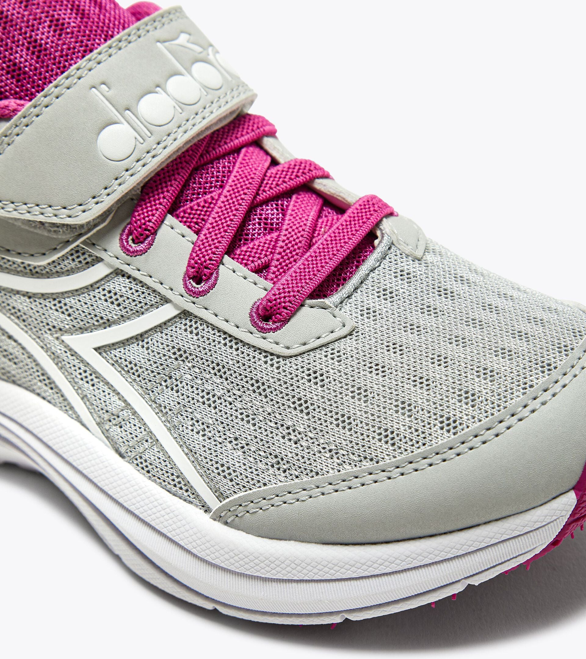 Diadora Snipe Jr Silver Dd/Rose Violet