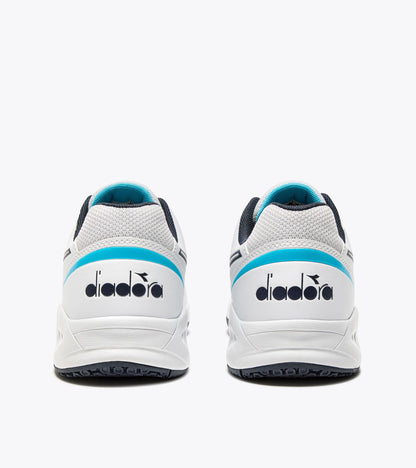 Diadora Volee 6 White/Blue Corsair