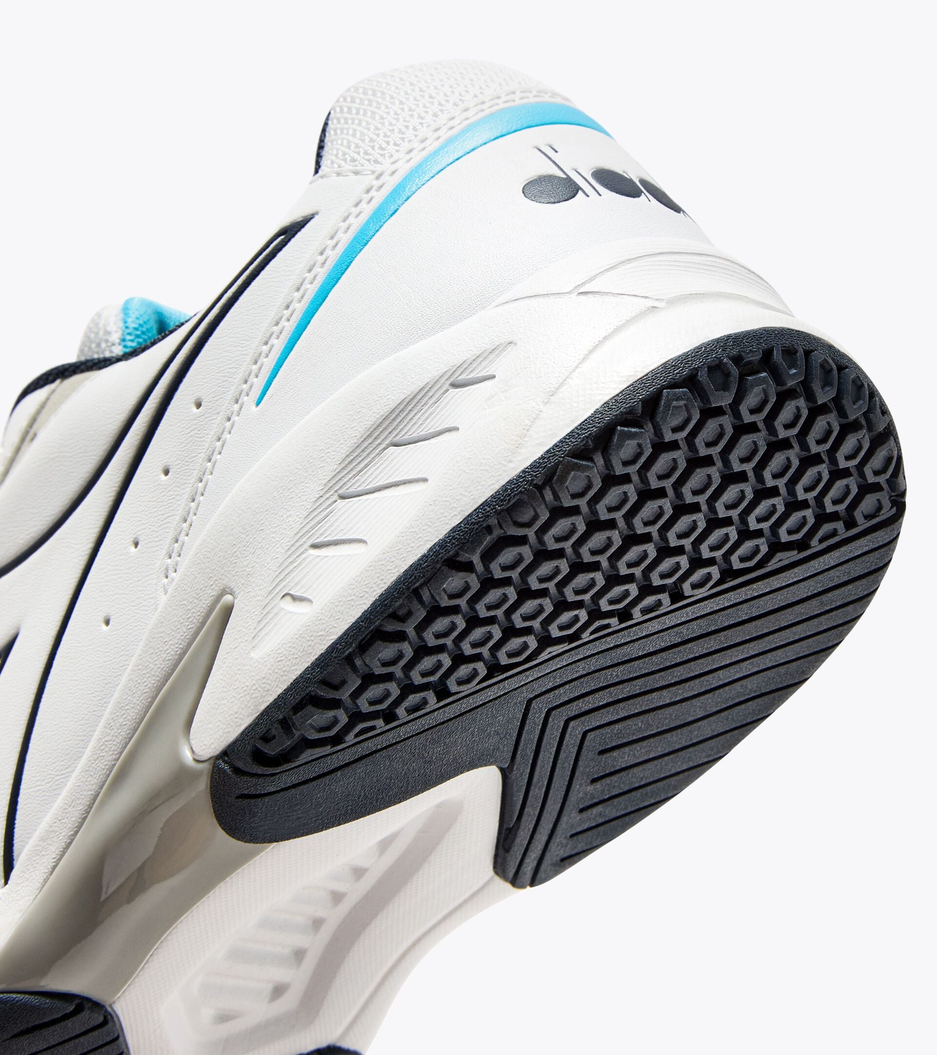 Diadora Volee 6 White/Blue Corsair