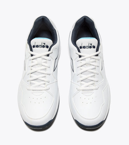Diadora Volee 6 White/Blue Corsair