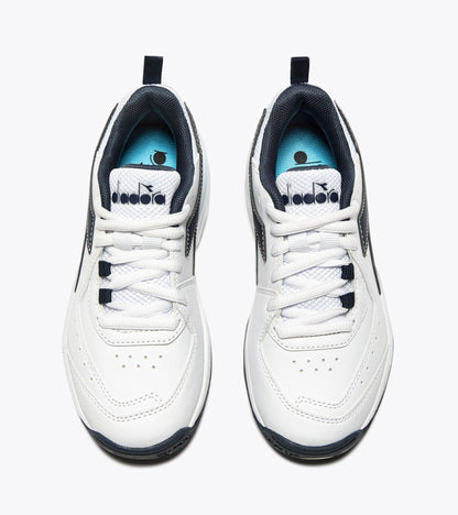 Diadora S. Challenge 5 Sl Jr White/Blue Corsair