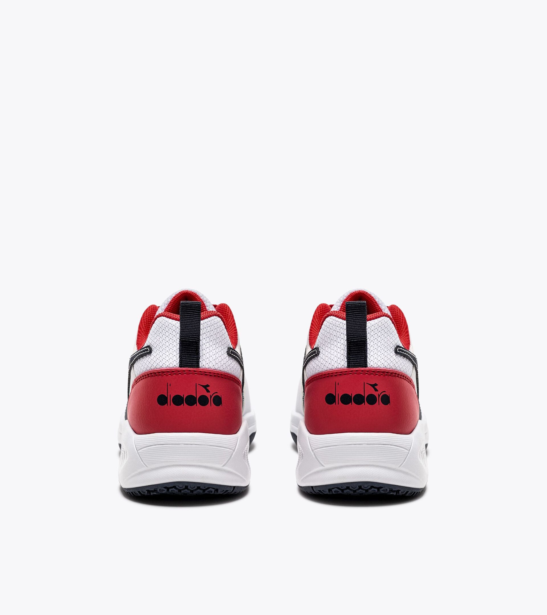 Diadora S. Challenge 5 Sl Jr White/Blue Corsair/Fiery Red
