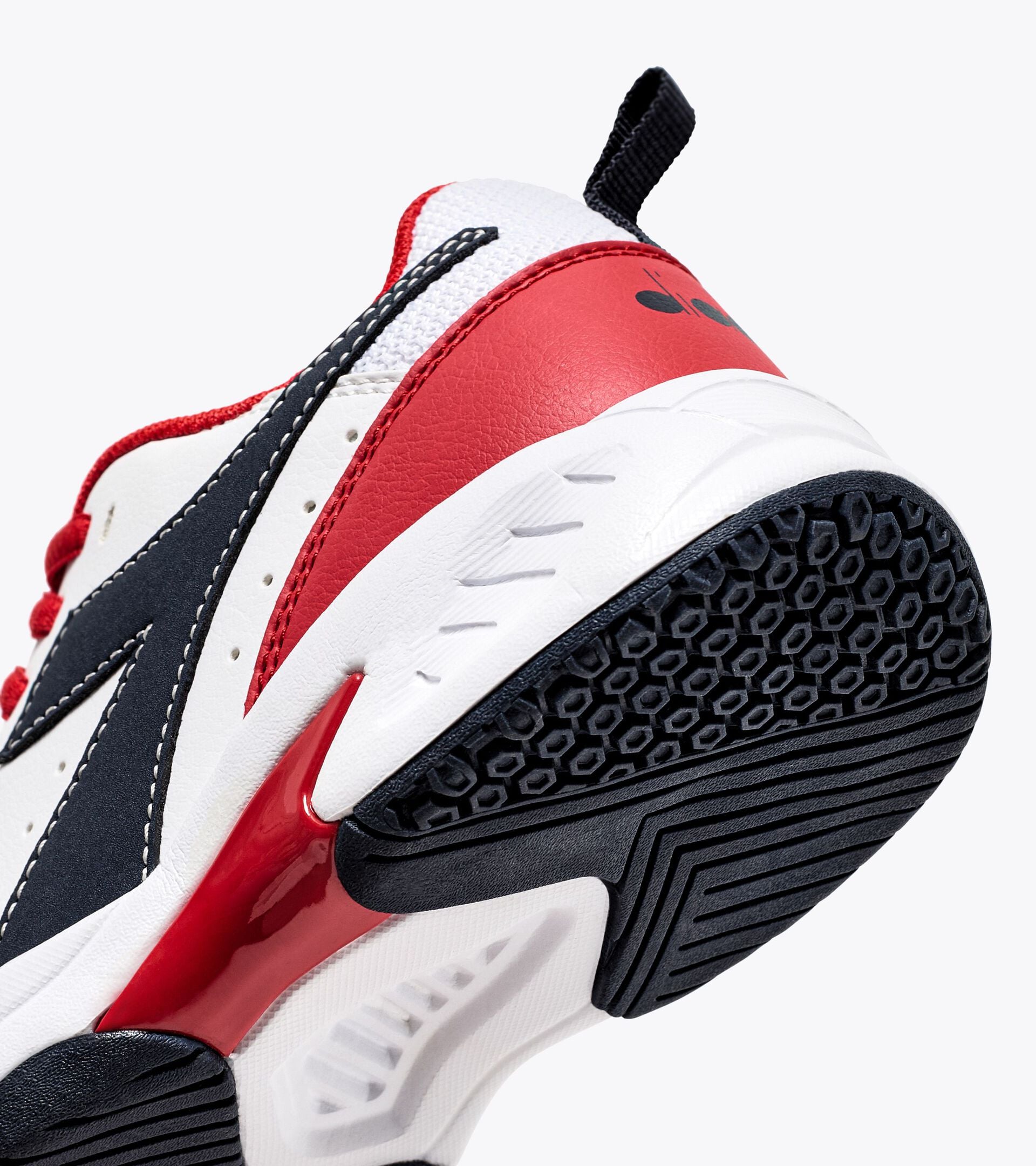 Diadora S. Challenge 5 Sl Jr White/Blue Corsair/Fiery Red
