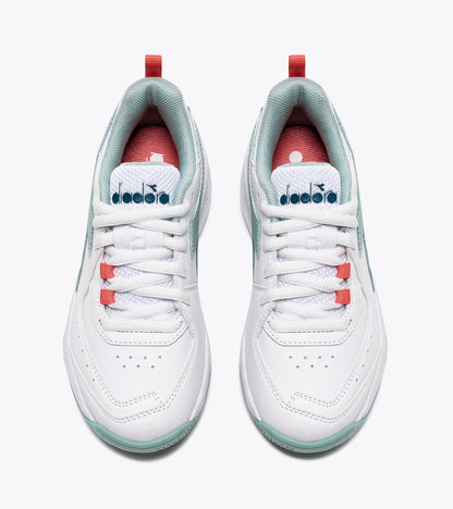 Diadora S. Challenge 5 Sl Jr White/Surf Spray/Legion Blue