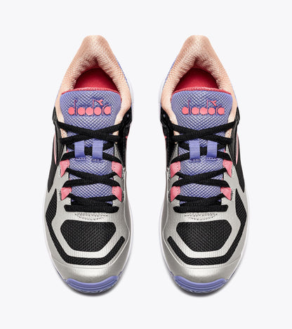Diadora Trofeo 2 W Ag Pkl Black/Calypso Coral