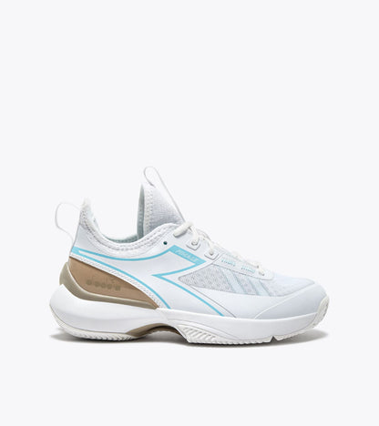 Diadora Finale W Clay White/Corydalis Blue