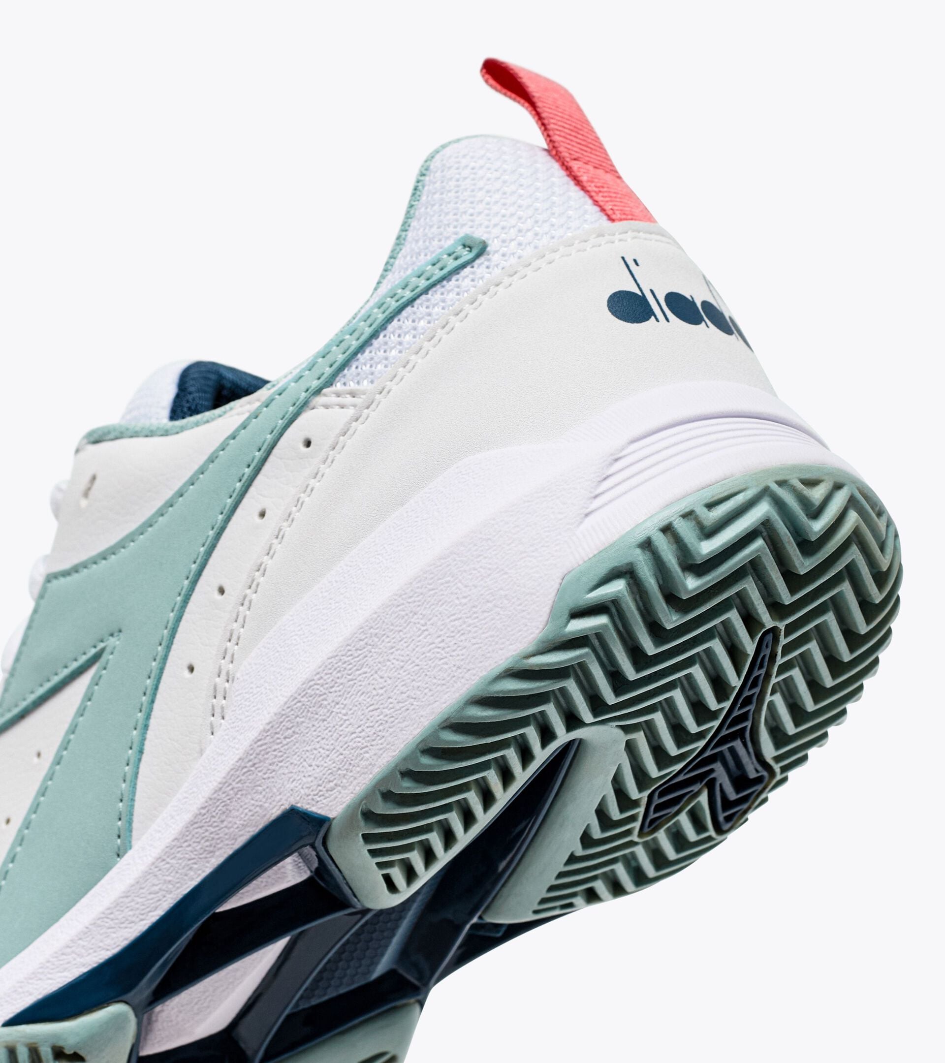 Diadora S. Challenge 5 W Sl Clay White/Surf Spray/Legion Blue