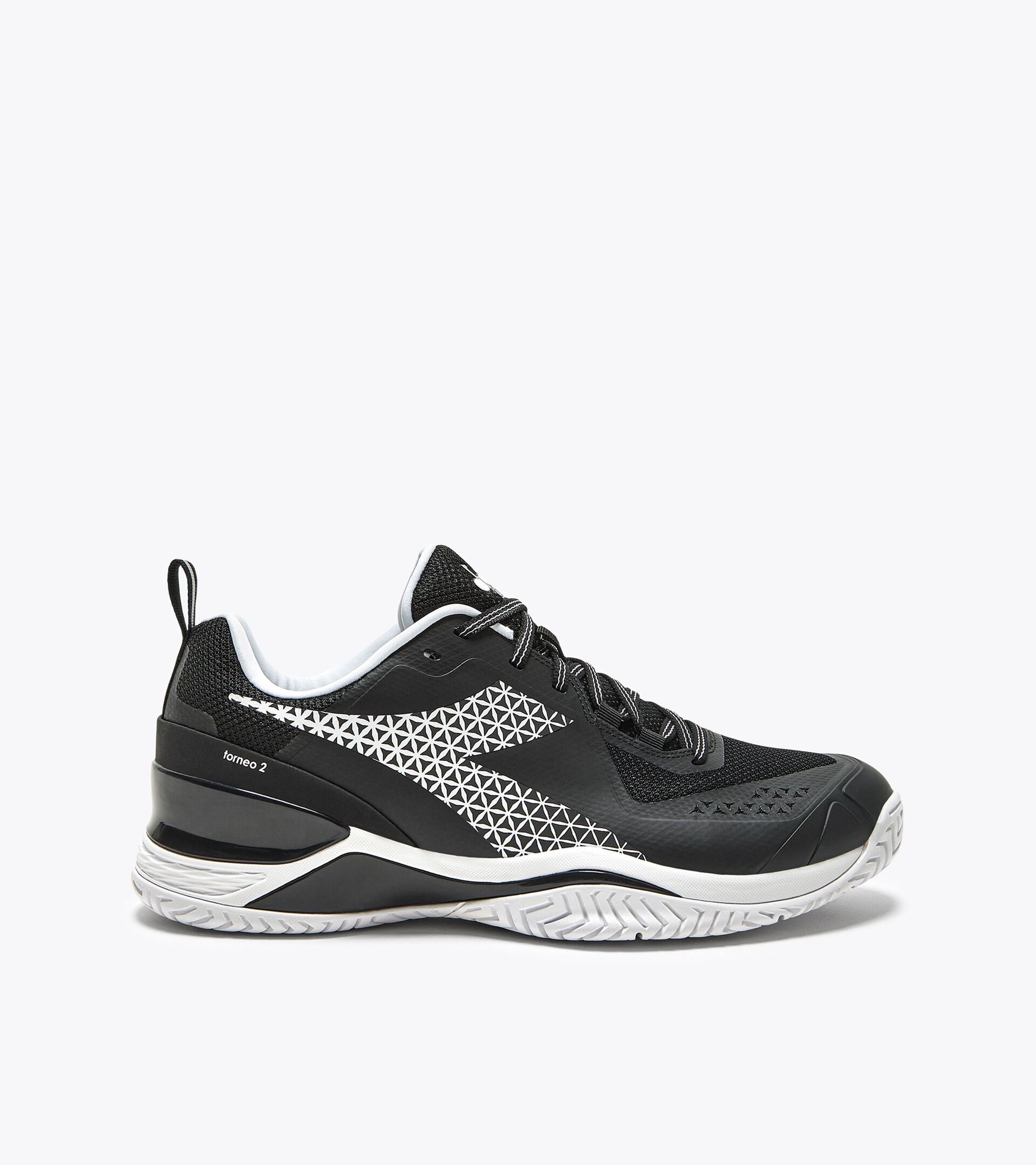 Diadora Blushield Torneo 2 Ag Black/White (C7406)