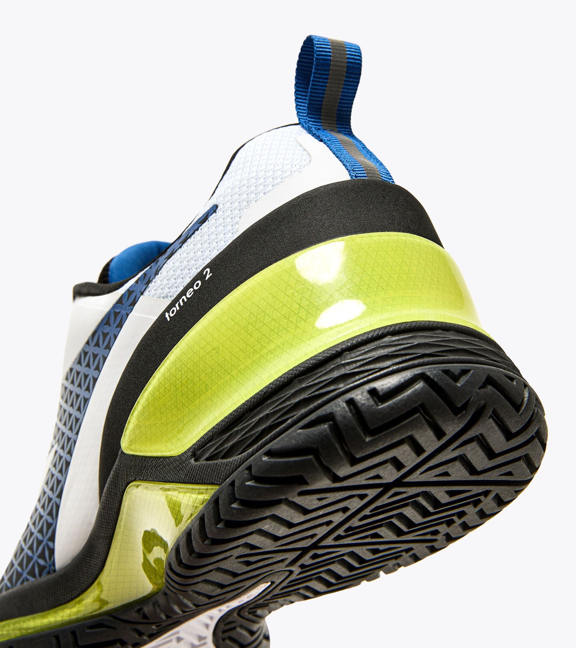 Diadora Blushield Torneo 2 Ag White/Deja Vu Blue/Black
