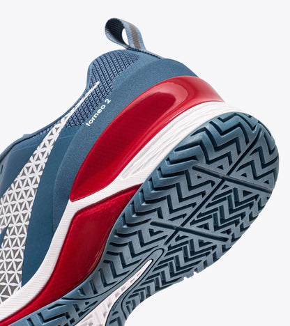 Diadora Blushield Torneo 2 Ag Oceanview/White/Salsa