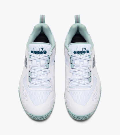 Diadora Blushield Torneo 2 W Ag White/Legion Blue/Surf Spray