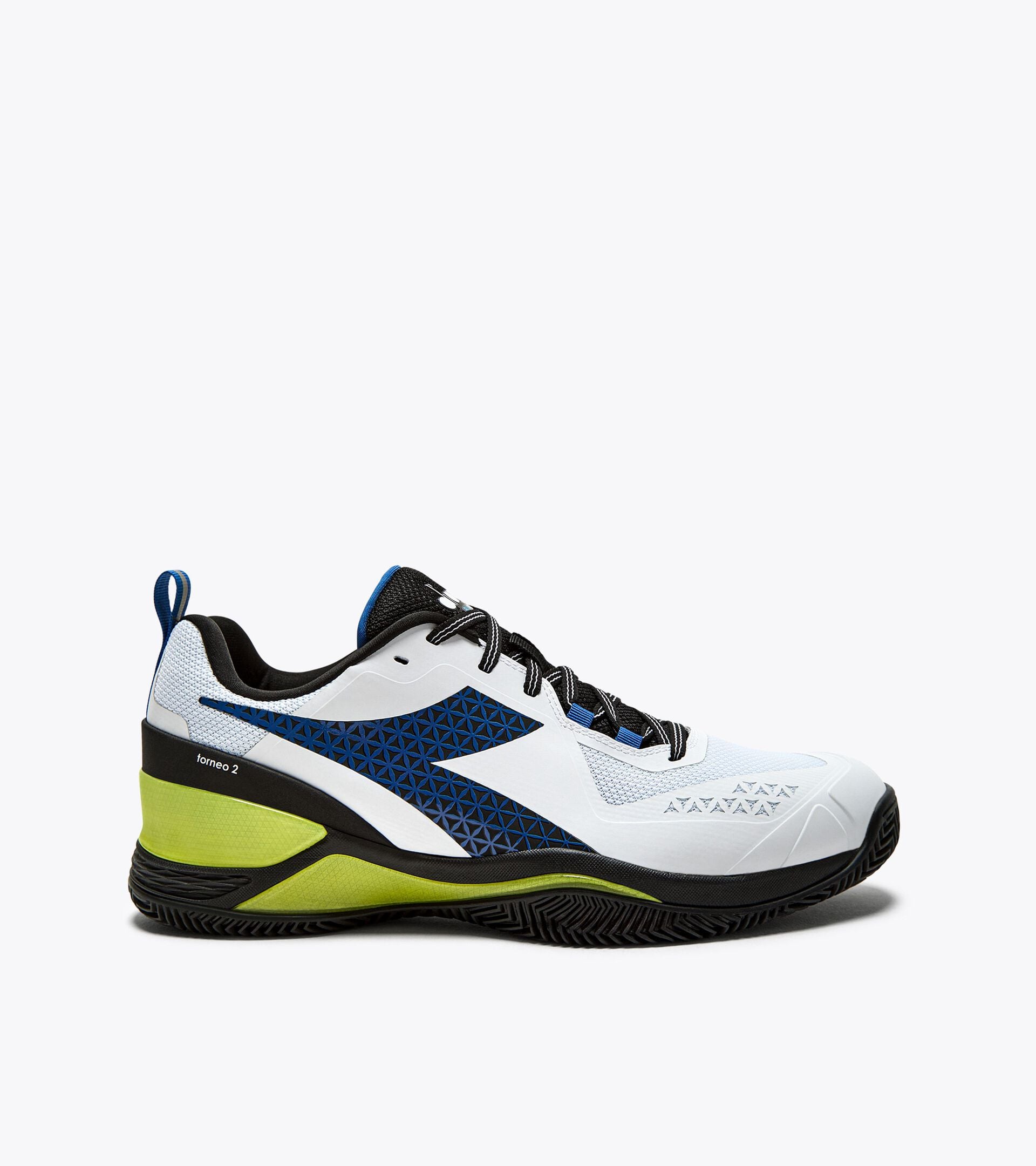 Diadora Blushield Torneo 2 Clay White/Deja Vu Blue/Black
