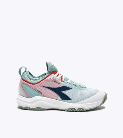 Diadora Speed Blushield Fly 4 + W Ag White/Legion Blue/Surf Spray