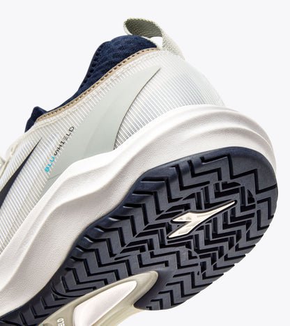 Diadora Speed Blushield Fly 4 + Ag White/Blue Corsair
