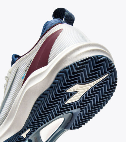 Diadora Speed Blushield Fly 4 + Clay Wht/Ensign Bl/Maroon Banner