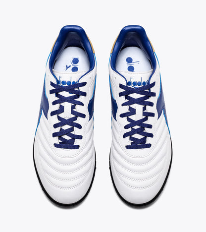Diadora Brasil 2 R Tfr White/Mazarine Blue/Gold