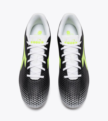 Diadora Pichichi 6 Mg14 Black/Yellow Fluo Dd/White