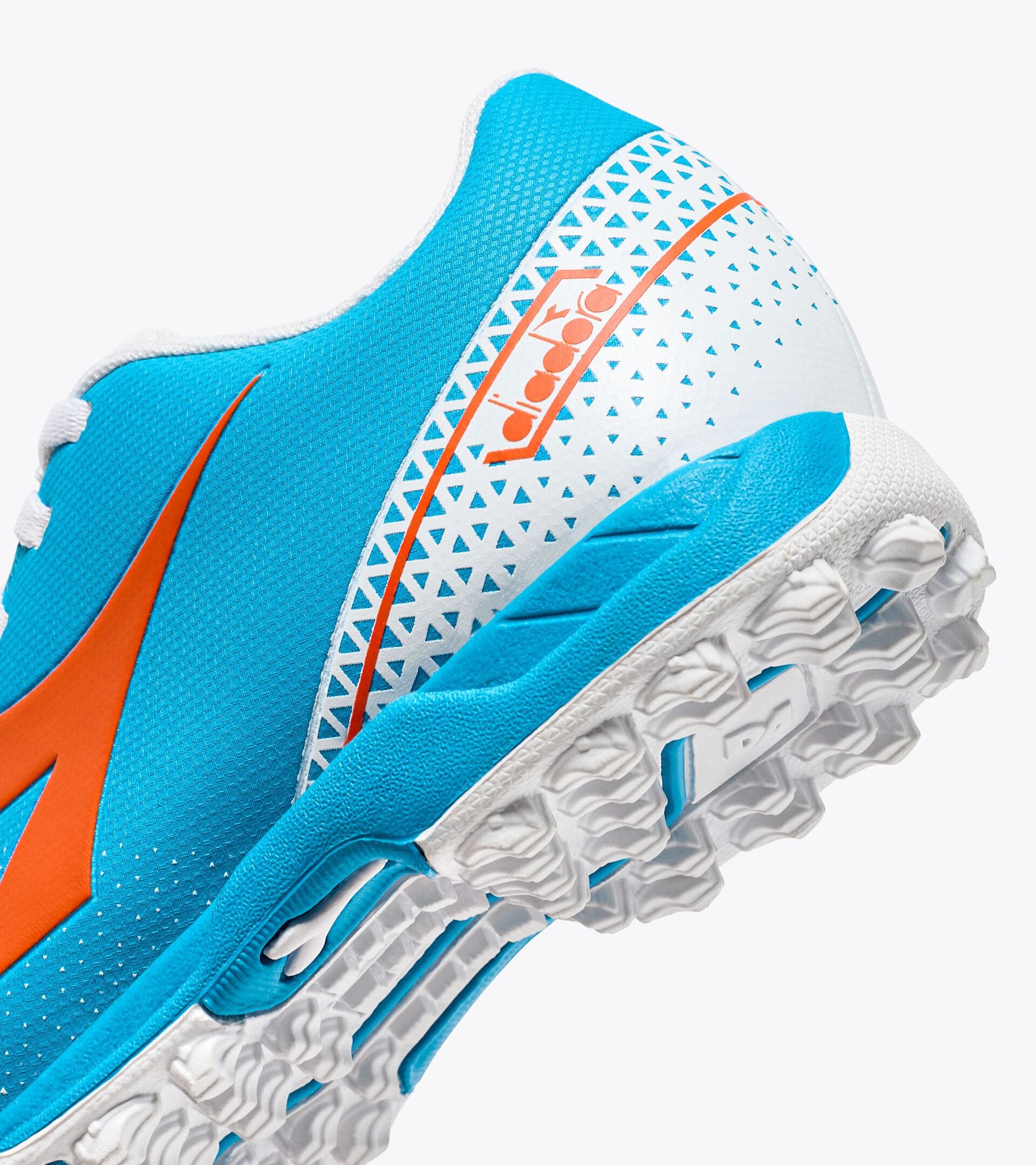 Diadora Pichichi 6 Tf Jr Blue Fluo/White/Orange