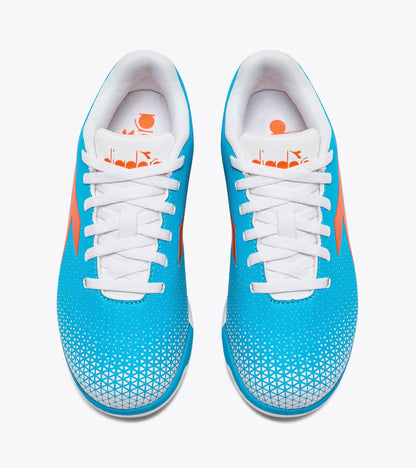 Diadora Pichichi 6 Tf Jr Blue Fluo/White/Orange