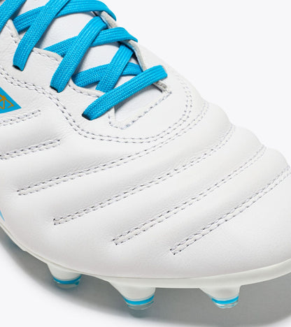 Diadora Brasil Elite Gr Lt W Lp12 White/Blue Fluo/Rich Gold