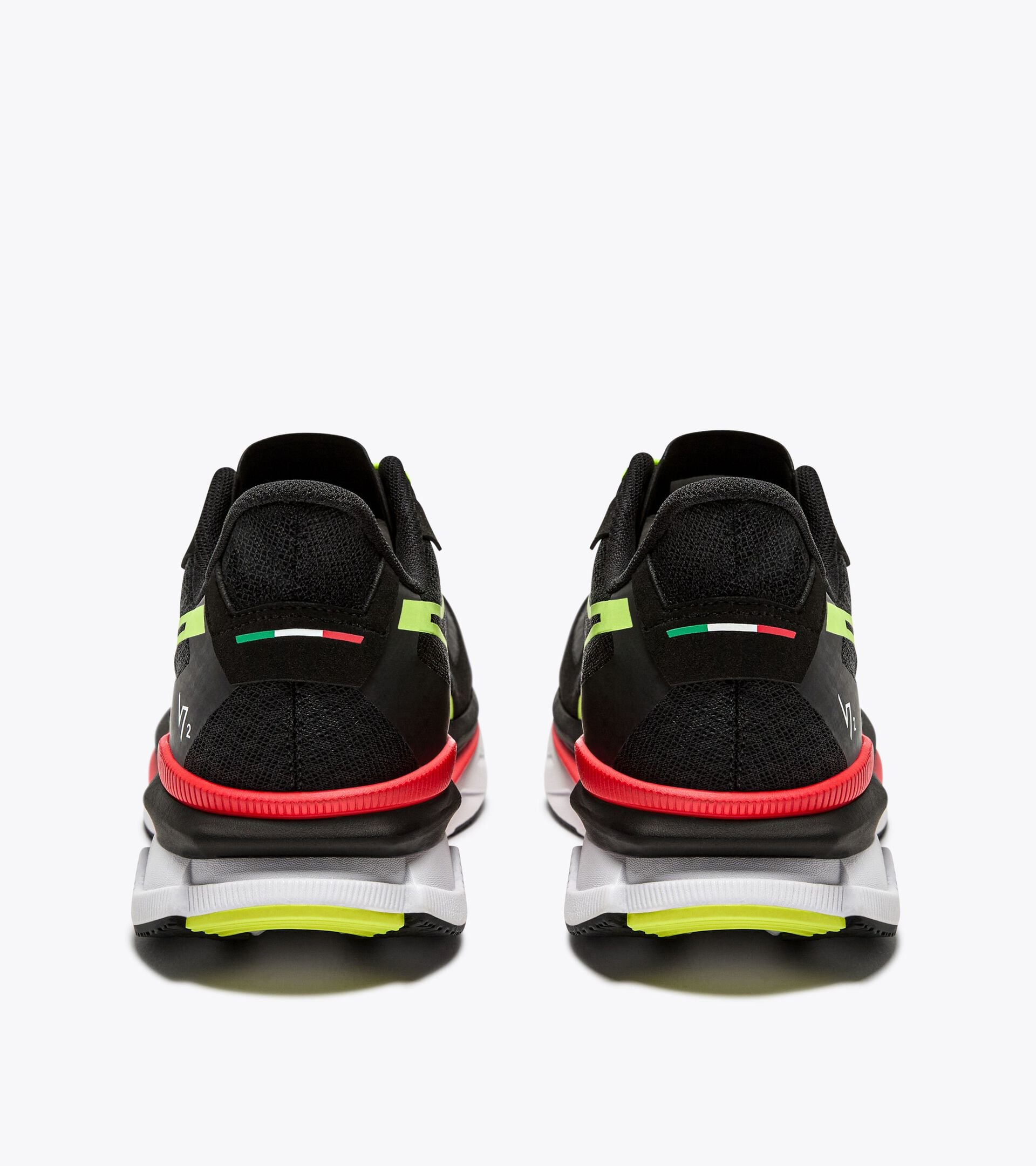 Diadora Atomo V7000-2 Black/Yellow Fluo (C0871)