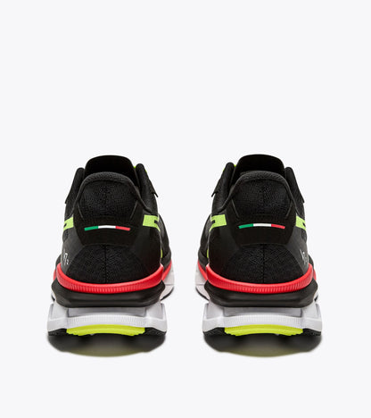 Diadora Atomo V7000-2 Black/Yellow Fluo (C0871)