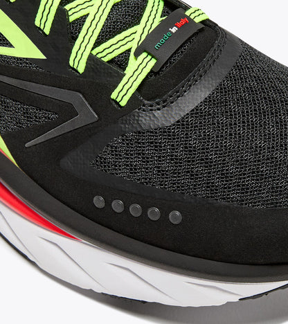 Diadora Atomo V7000-2 Black/Yellow Fluo (C0871)
