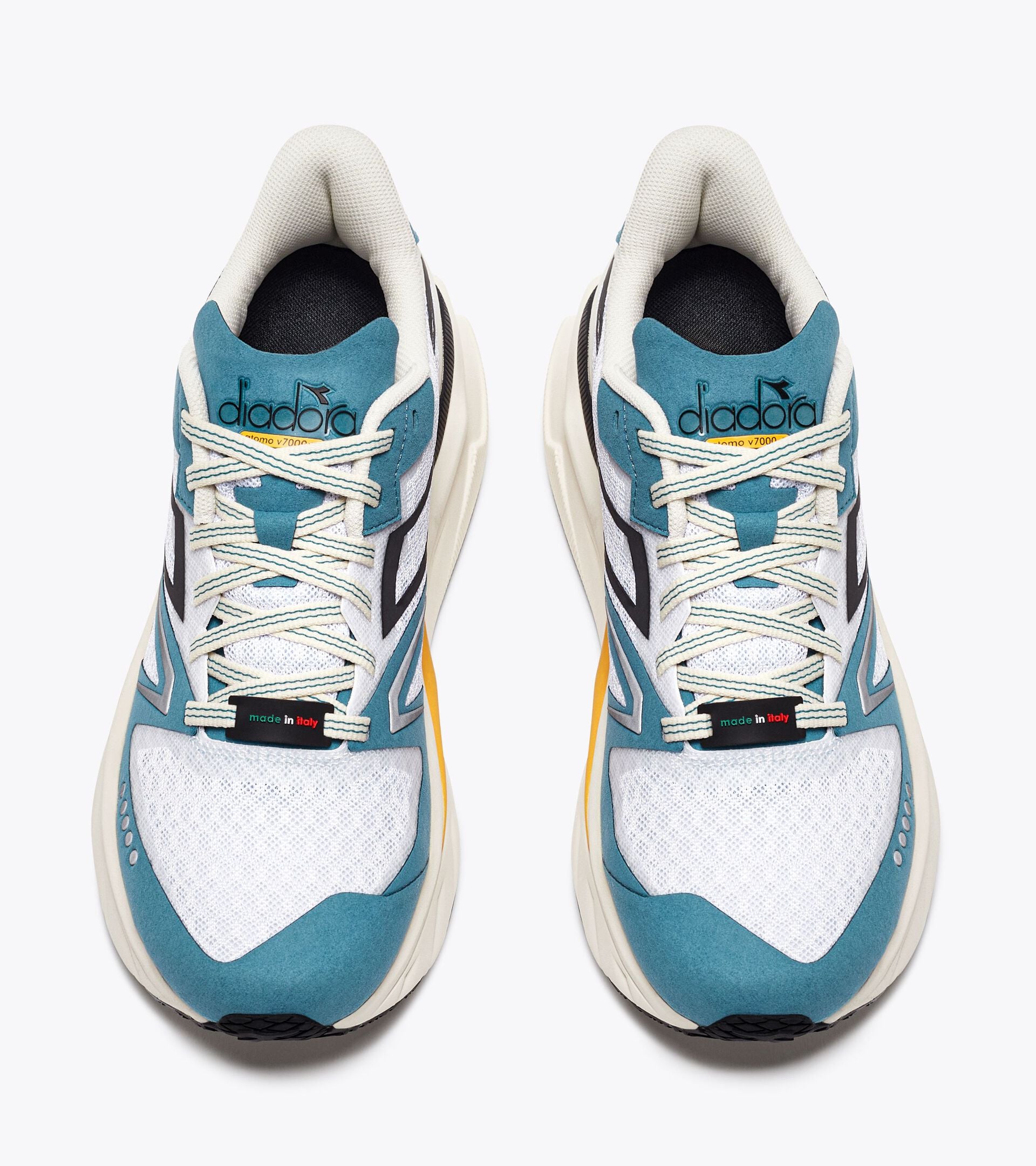 Diadora Atomo V7000-2 White/Brittany Blue