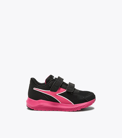 Diadora Falcon 4 Jr V Black/Raspberry Sorbet