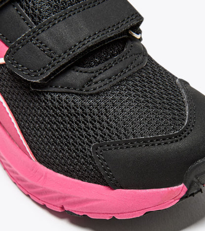Diadora Falcon 4 Jr V Black/Raspberry Sorbet