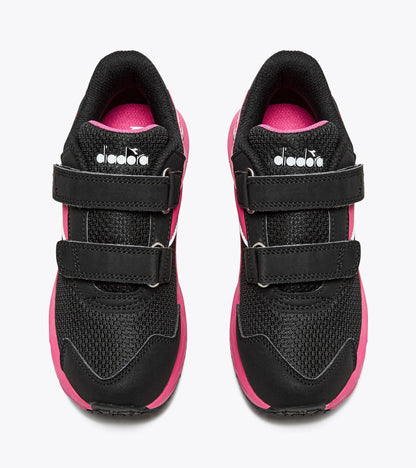 Diadora Falcon 4 Jr V Black/Raspberry Sorbet