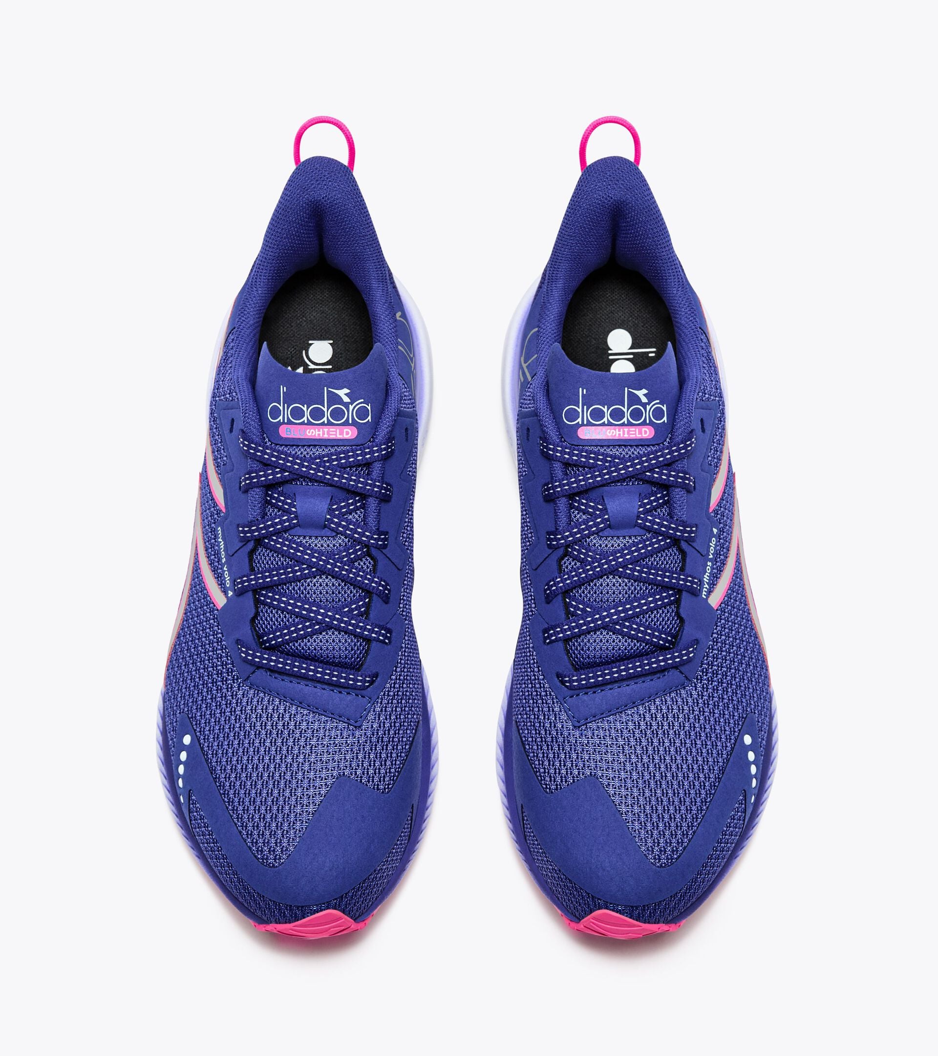 Diadora Mythos Blushield Volo 4 W Clematis Blue/White
