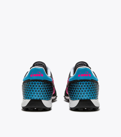 Diadora Calcetto Gr Lt Tf Y Blk/Pink Fluo/Cyan Blue Fluo