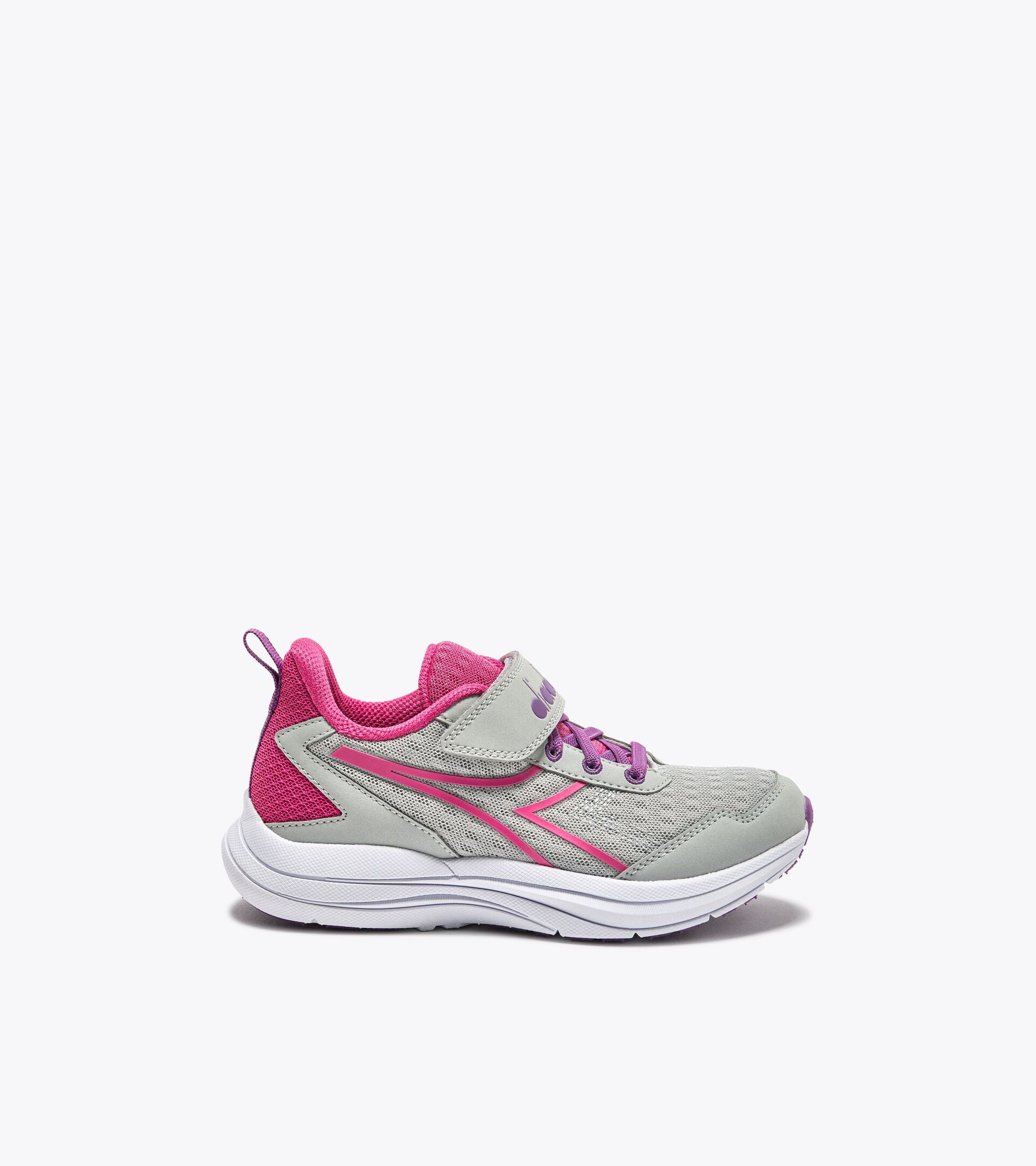 Diadora Snipe 2 Jr Silver Dd/Pink Shocking