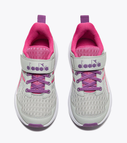 Diadora Snipe 2 Jr Silver Dd/Pink Shocking