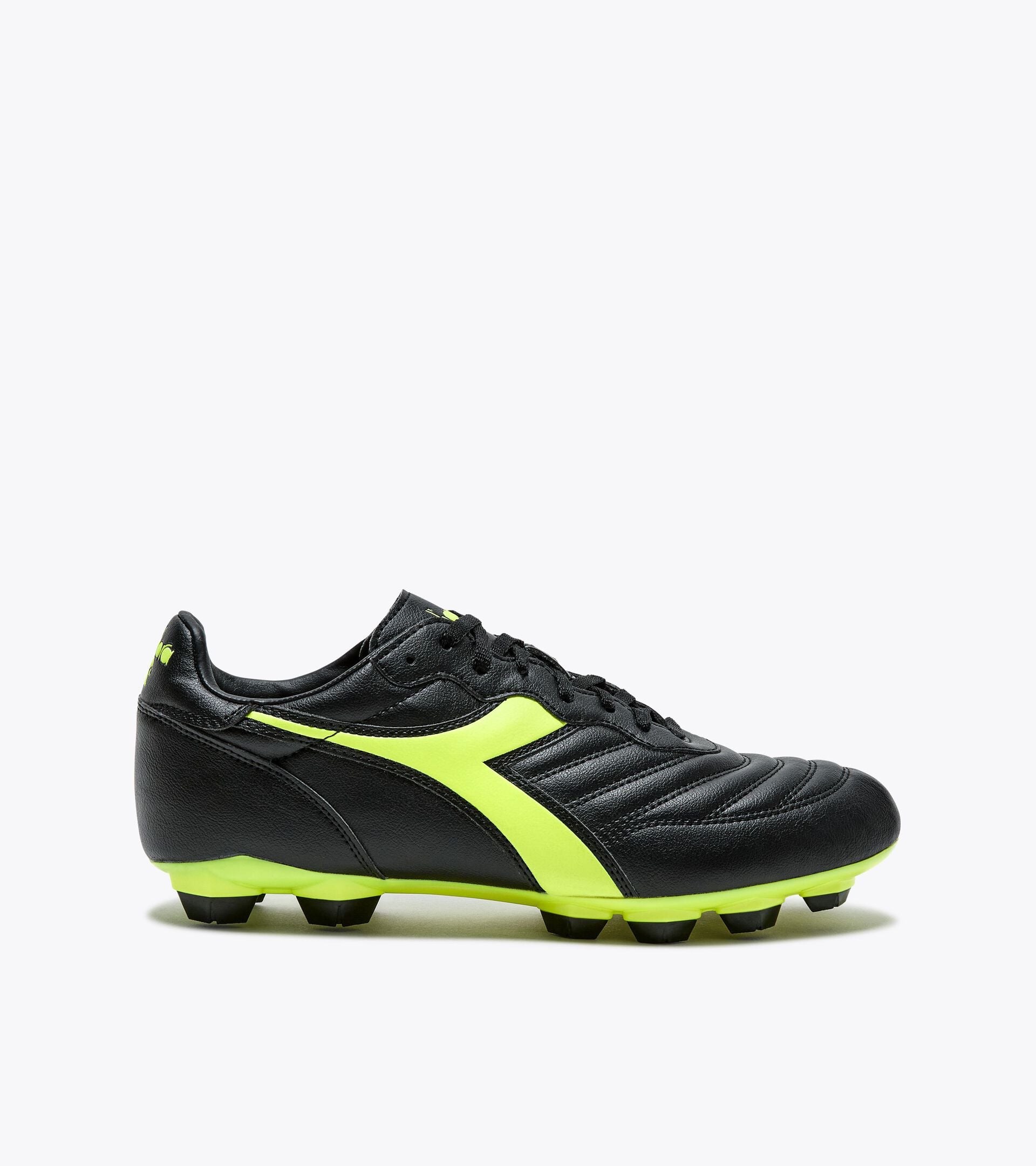 Diadora Brasil R Lpu Black/Fluo Yellow Diadora