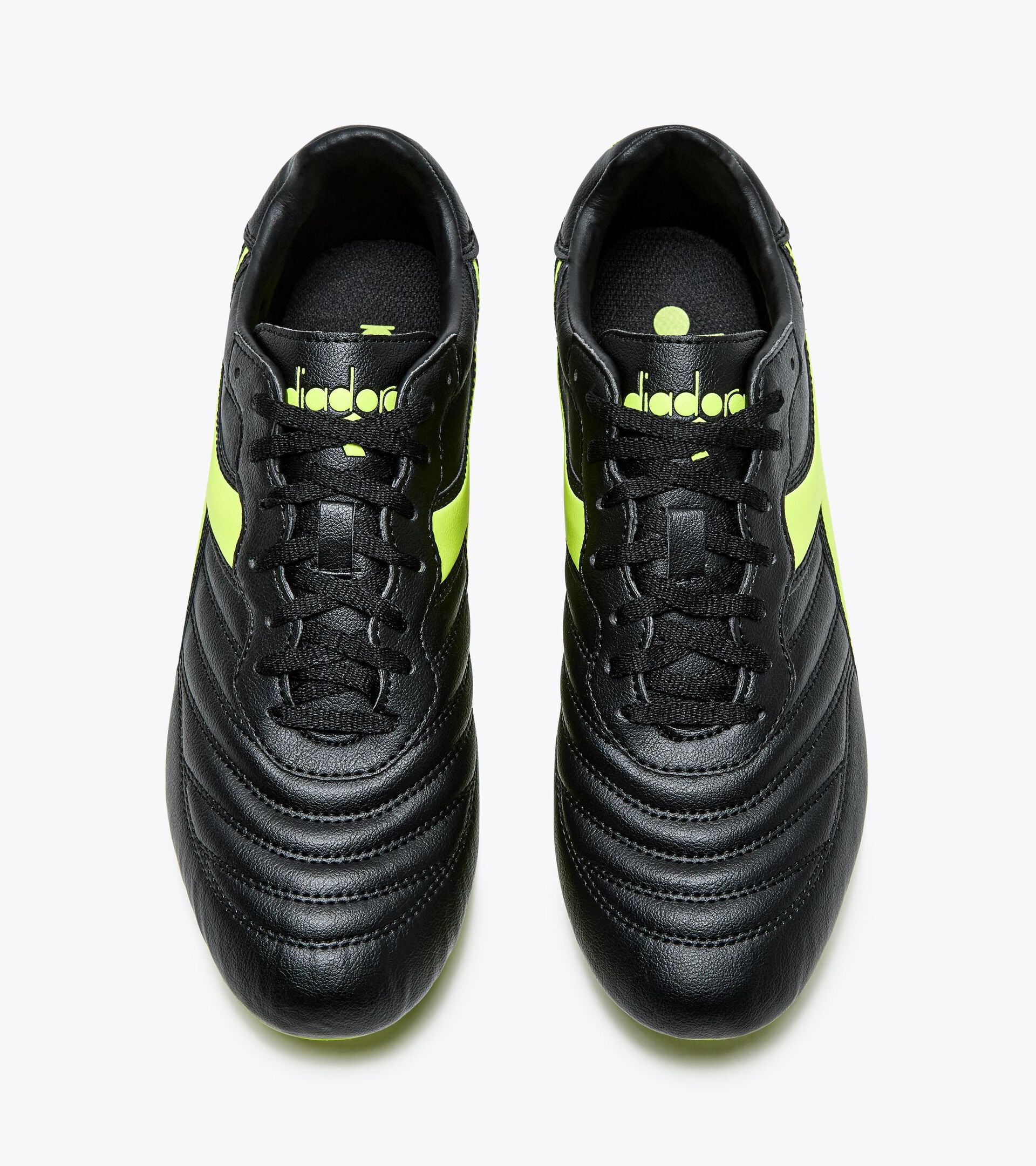 Diadora Brasil R Lpu Black/Fluo Yellow Diadora