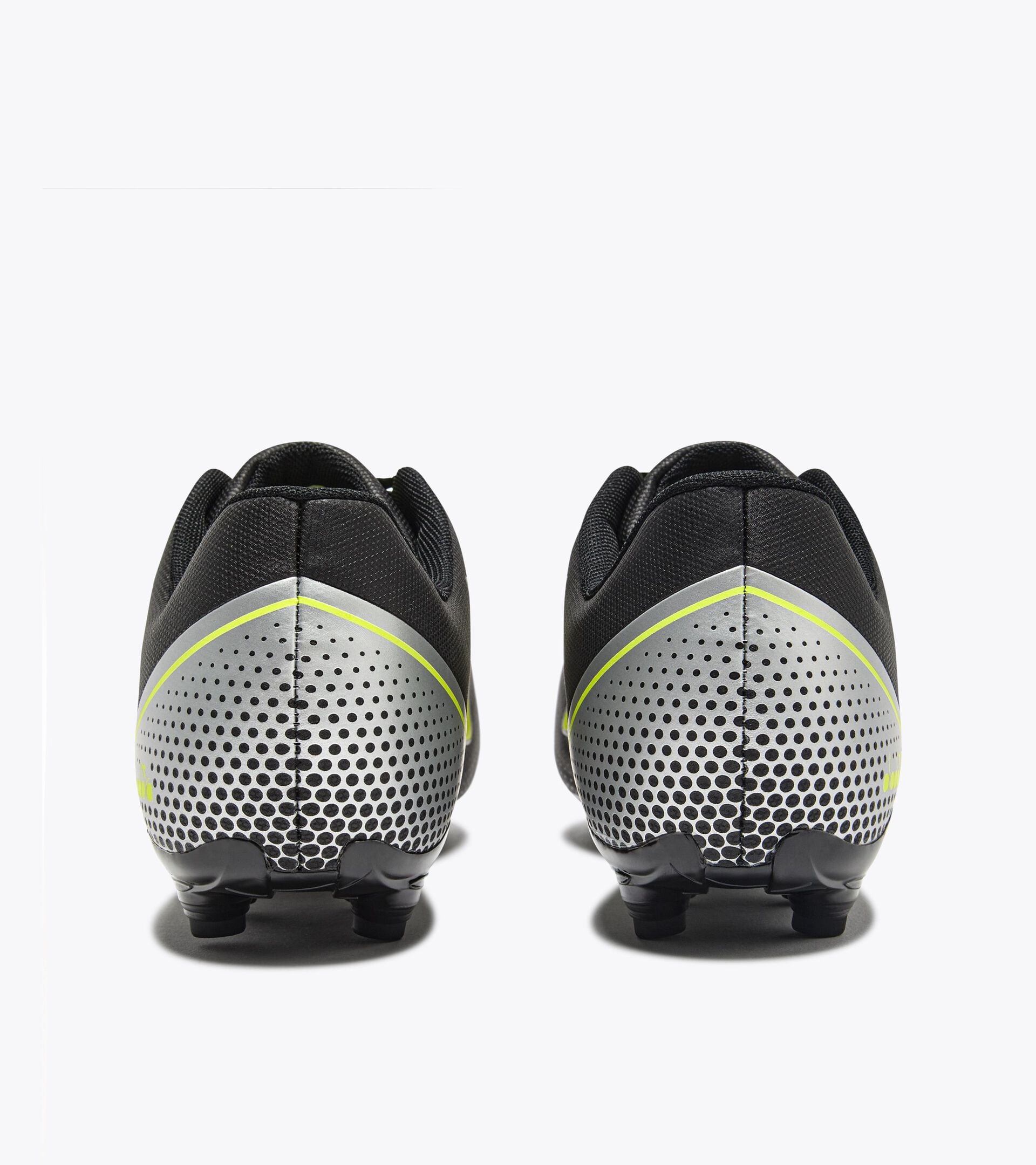 Diadora Pichichi 7 Mg14 Black/Yellow Fl Dd/Silver